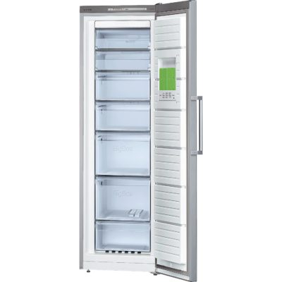 Bosch Exxcel GSN36VL30G Upright Frost Free Freezer in Stainless Steel Look Bosch Exxcel GSN36VL30G Upright Frost Free Freezer in Stainless Steel Look